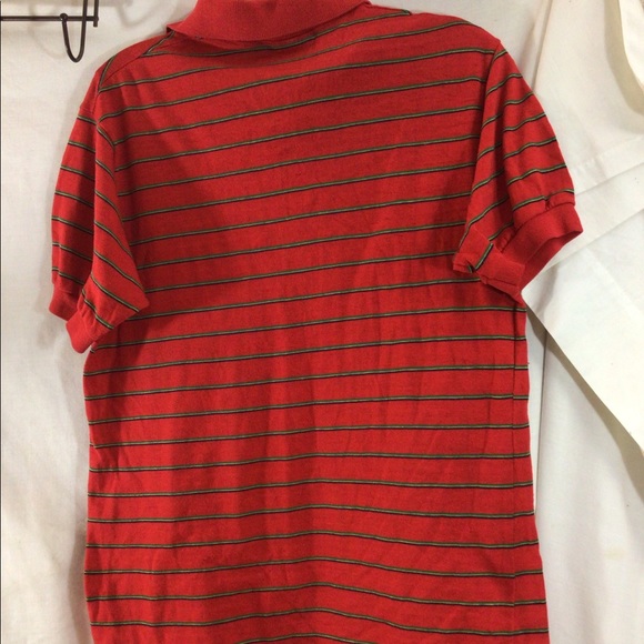 Mens Sz S/M SATURDAYS GENERATION Red Polo Shirt - Picture 5 of 8